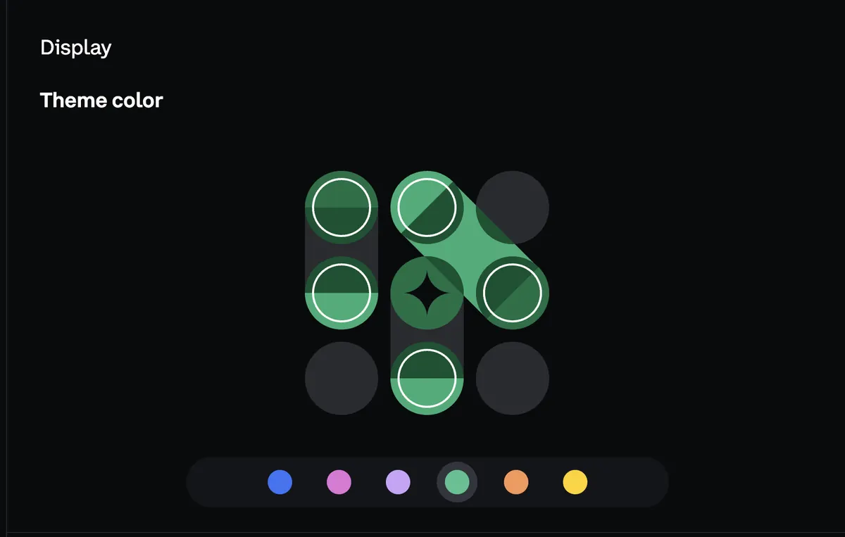Theme color picker